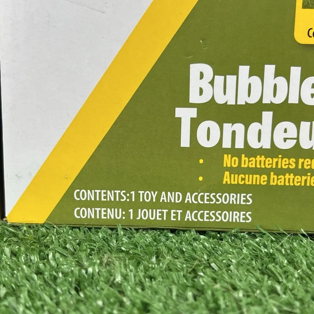John Deere Bubble 'N' Go Lawn Mower Toy Bubble‎ Solution Toddler’s Holiday Gift